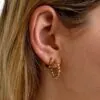 Waterproof Ball Stud Hoops