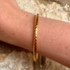 Waterproof Texture Bangle