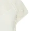 B.Young Marshmallow White Joey Blouse