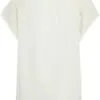 B.Young Marshmallow White Joey Blouse