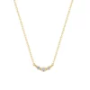 Pretty Trio Crystal Detail Necklace