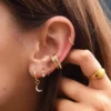 Thick Crystal Ear Cuff