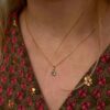 Triangle Birthstone Necklace