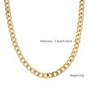 Waterproof Cuban Link Chain Necklace