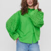 Numph Gwen Classic Green Shirt