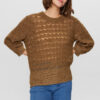 Numph Rietta Kangaroo Pointelle Pullover