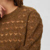 Numph Rietta Kangaroo Pointelle Pullover