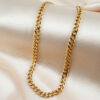 Waterproof Cuban Link Chain Necklace