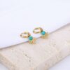 Waterproof Removable Turquoise Ray Hoops