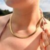 Waterproof Snake Chain Necklace