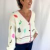 Numph Artsy Sandshell Cardigan