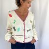 Numph Artsy Sandshell Cardigan