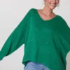 The Haven Emerald Green Abisko Jumper