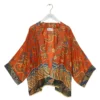 One Hundred Stars Dragon Rust Kimono