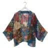 One Hundred Stars Primula Teal Kimono