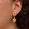 Star and Moon Clarity Earrings (Chandra)