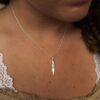 Timeless Spirit With Topaz Or Sapphire Necklace