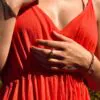 Waterproof Ruffle Ring