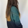 Five Jeans Tie & Dye Sweat Petrol Blue