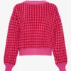 Noella Gio Pink Red Mix Knit Jumper