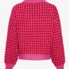 Noella Gio Pink Red Mix Knit Jumper