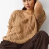 Noella Taupe Jia Knit Top