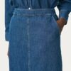 Part Two Lizzie Medium Blue Denim Skirt