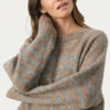 Part Two Lulya Grey Stripe Pullover