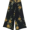 One Hundred Stars Stork Black Crepe Palazzo Pants