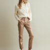 Red Button Relax Sparkle Bronze Jeans