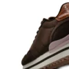 Woden Nora III Leather Plateau Chocolate