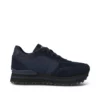 Woden Ronja Plateau Dark Navy