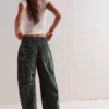 Free People Cypress Mid Rise Cord Barrell Jeans