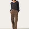 Part Two Clarisse Walnut Brown Trousers