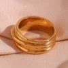 Waterproof Layered Ring