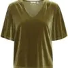 B.Young Perlina V-Neck Top Fir Green