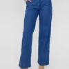 Numph Amber Mid Blue Denim Pants