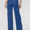 Numph Amber Mid Blue Denim Pants