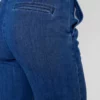 Numph Amber Mid Blue Denim Pants