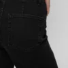 Numph Paris Caviar Black Cropped Jeans