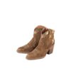 Nemonic Tabac Glitter Bronze Ankle Boots