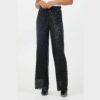 Suzy D Kinslee Black Sequin Palazzo Pants