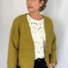 B.Young Otta Bronze Haze Knit Cardigan