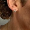 Waterproof Large Crystal Star Studs