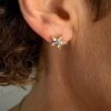 Waterproof Large Crystal Star Studs