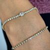 Waterproof Square CZ Tennis Bracelet