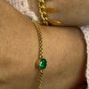 Waterproof Emerald CZ Bracelet