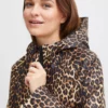 B.Young Leopard Print Raincoat