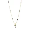 Delicate Gold Plated Opalite Necklace