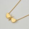 Alex Monroe Draper Moth (Silver or Gold Plated Silver)